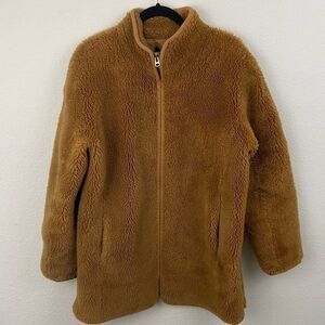 J.Crew Teddy Long Winter Jacket size Medium